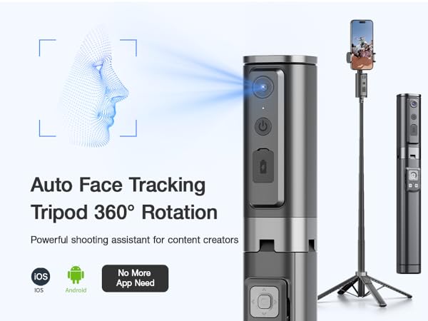 face tracking tripod for iphone