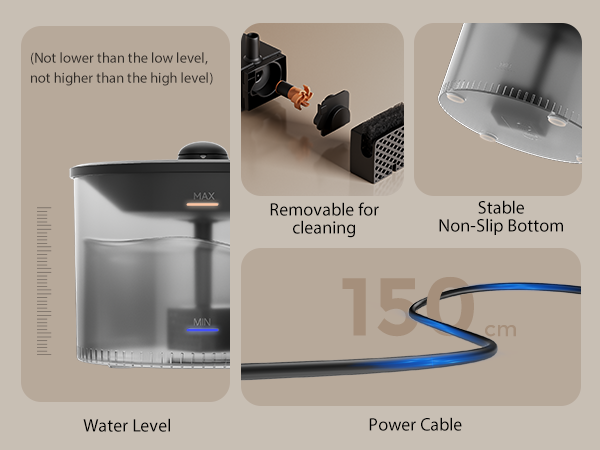 cat food and water dispenser