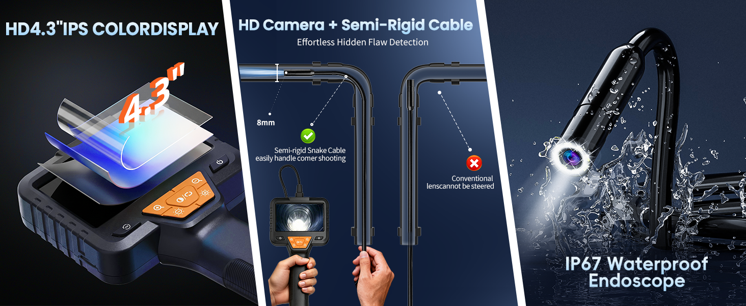 drain camera