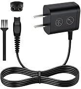 15V Charger Cord Compatible with Philips HQ8505, Replacement Adapter for Norelco One Blade QP6510...