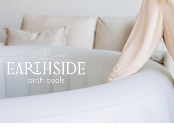 earthside birth pools, birth pool liners, born at home onesie