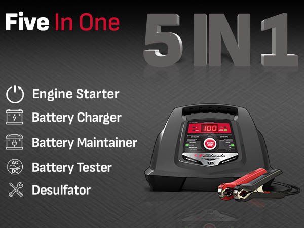 Schumacher SC1281 100A 6V/12V Engine Starter and Battery Charger