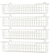 GUUKAR Spice Rack, 4-Pack Seasoning Organizer Wall Mount for Kitchen Storage Organization, Spice ...