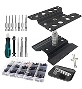 RC Car Repair Work Stand Repair Tool Set 360 Degree Rotation and 523 PCS RC Screws Kit &amp; RC Screw...