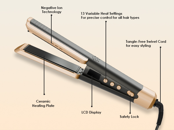 WIDE FLAT IRON
