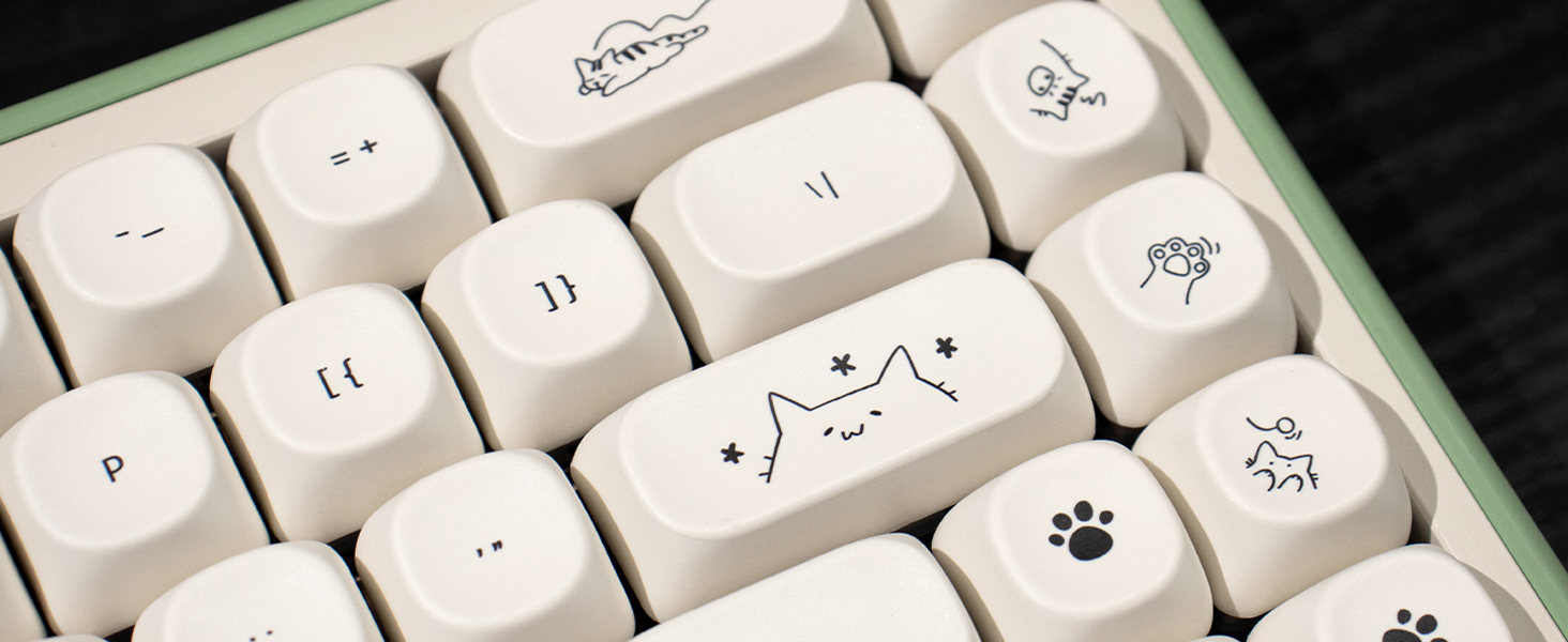 Cute Cat Keycaps