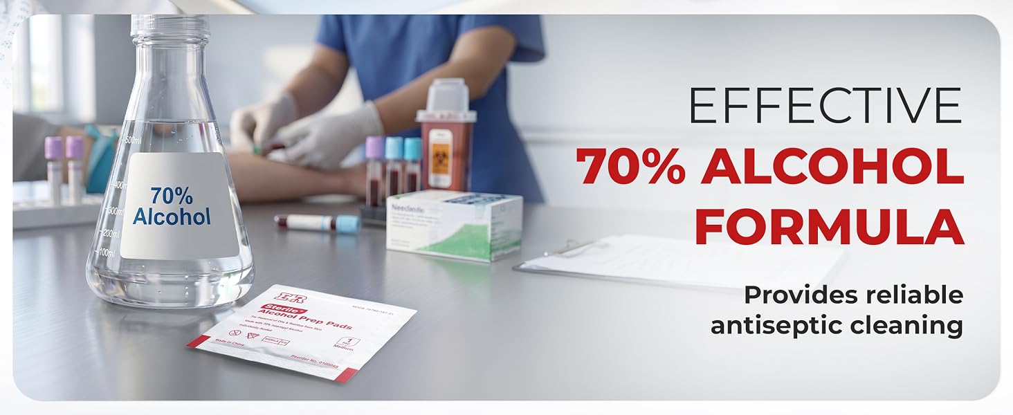 Disposable Alcohol Swabs