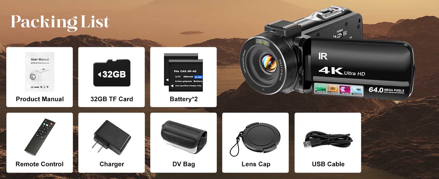 video camera