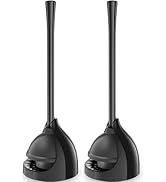 Toilet Plunger with Holder, Plunger with Unique Holder, Plungers for Bathroom with Holder, Toilet...