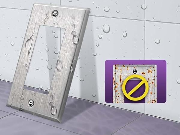 77 stainless steel wall plates-Corrosion Resistant