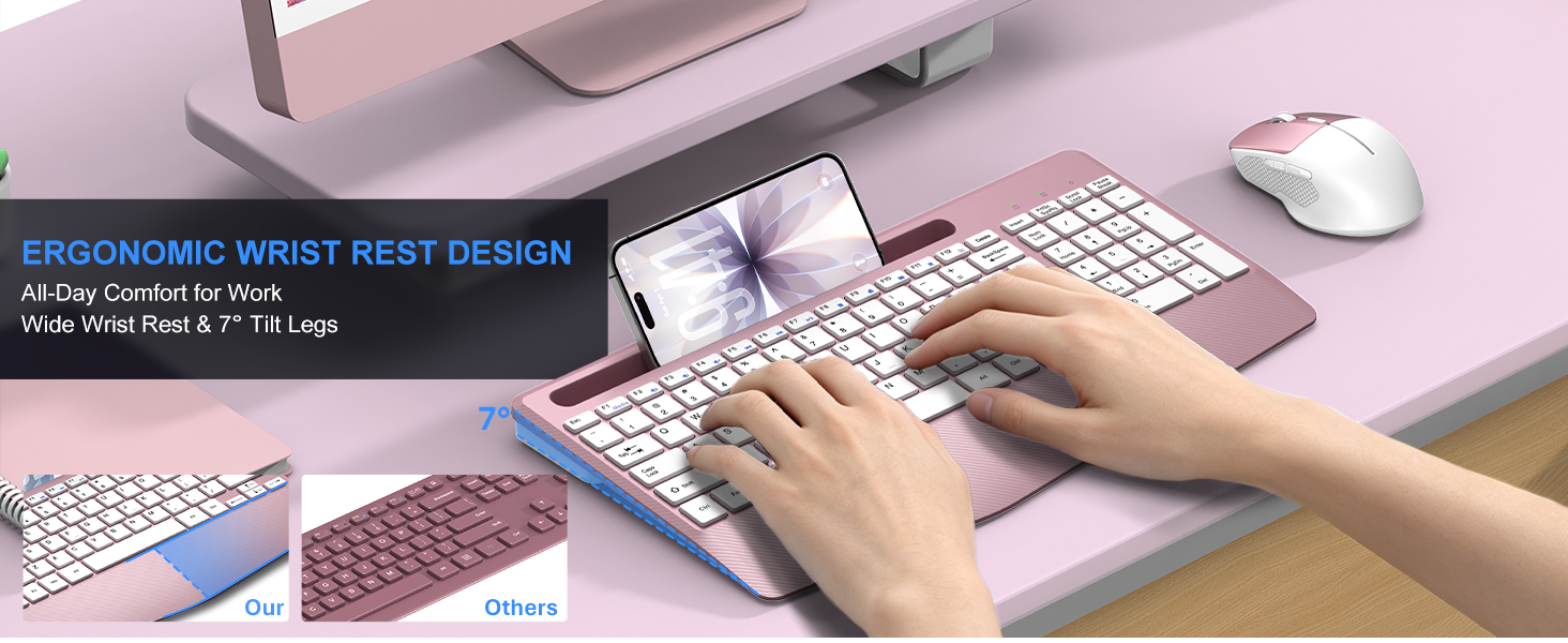 wireless keyboard mouse combo