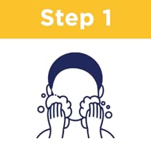 Step 1: Cleanse &amp;amp; dry skin before applying