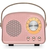 Aresrora Retro Bluetooth Speaker,Wireless Vintage Speaker,Outdoors Wireless Portable Bluetooth Sp...