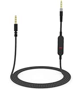 Toeasor Replacement Cloud Alpha Cable Audio Cord with Mute &amp; Volume Controls Compatible with King...