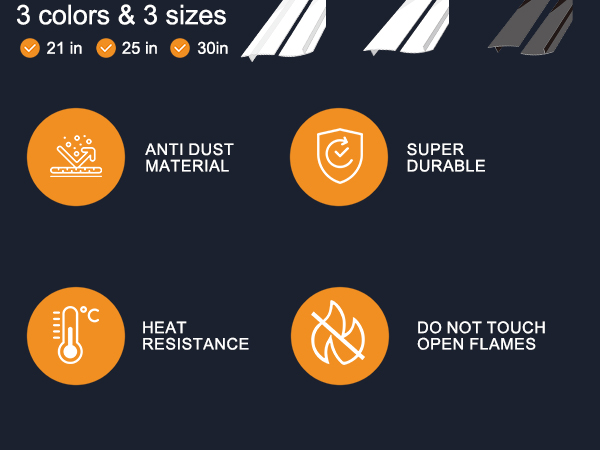 silicone stove gap cover