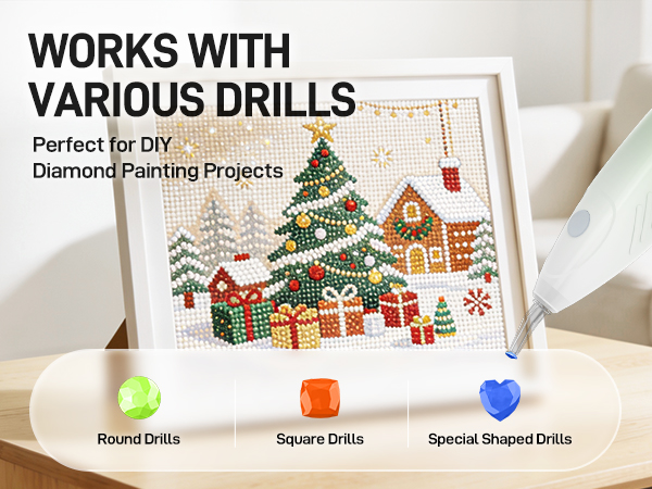 diamond painting tools green