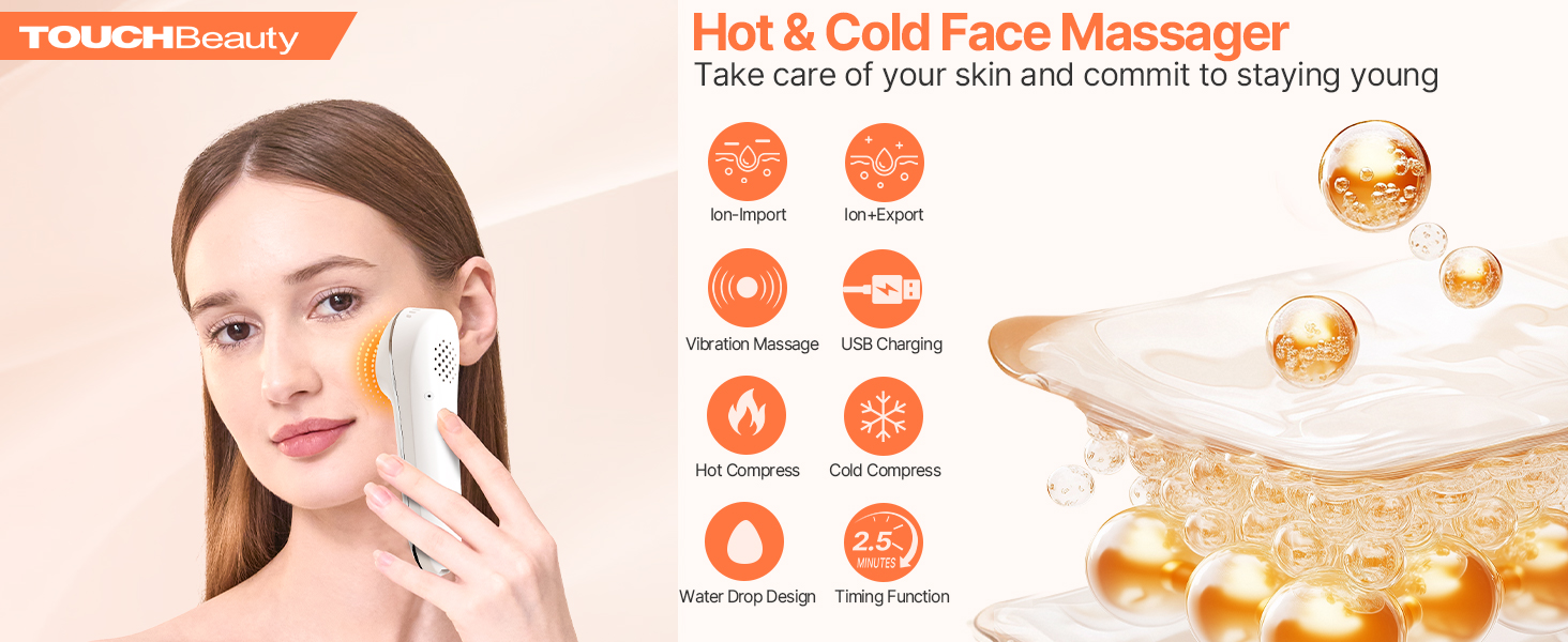 Hot &amp;amp; Cold Facial Massager