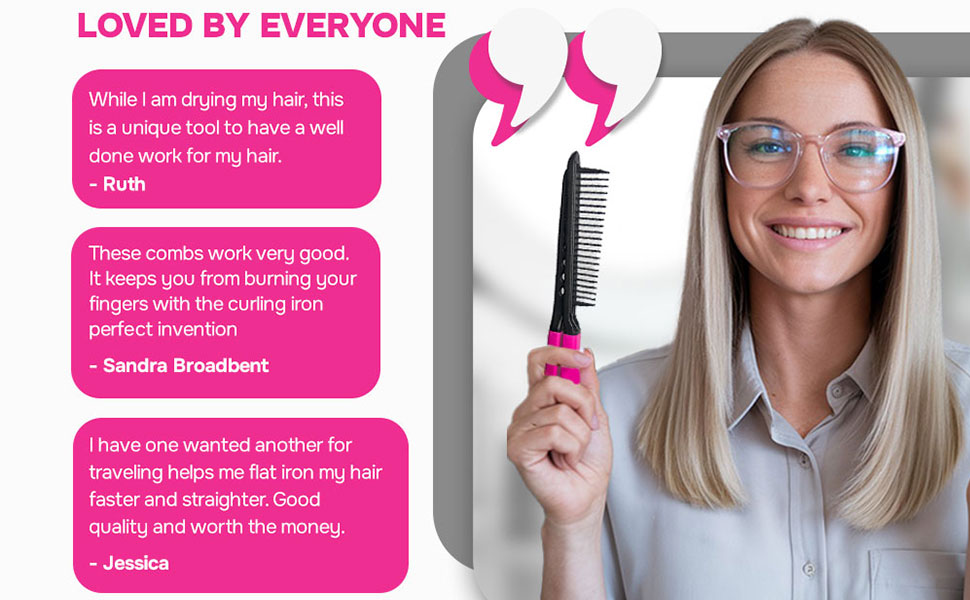 flat iron comb