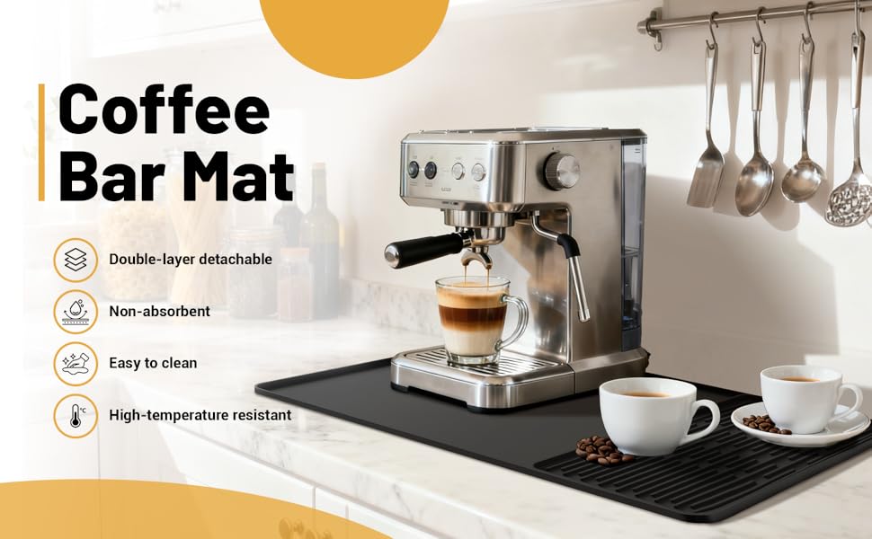 coffee mat,coffee bar mat