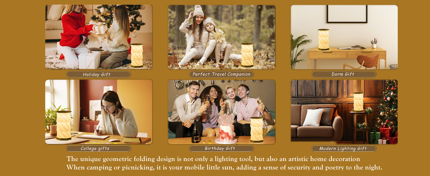 Foldable Paper Lamp