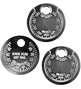Harrier Hardware Spark Plug Gap Gauge Tool, 3-Pack