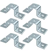 heneng 6 Pcs 5 Hole U Shaped Connector Bracket for 1-5/8