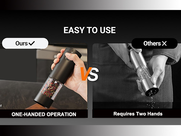 Salt and Pepper Grinder Set