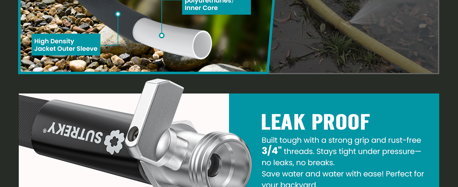 100 ft garden hose heavy duty