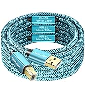 GOSYSONG Printer Cable 100ft, Printer Cord 2.0 Type A to Type B Cable, High Speed Long Printer Ca...