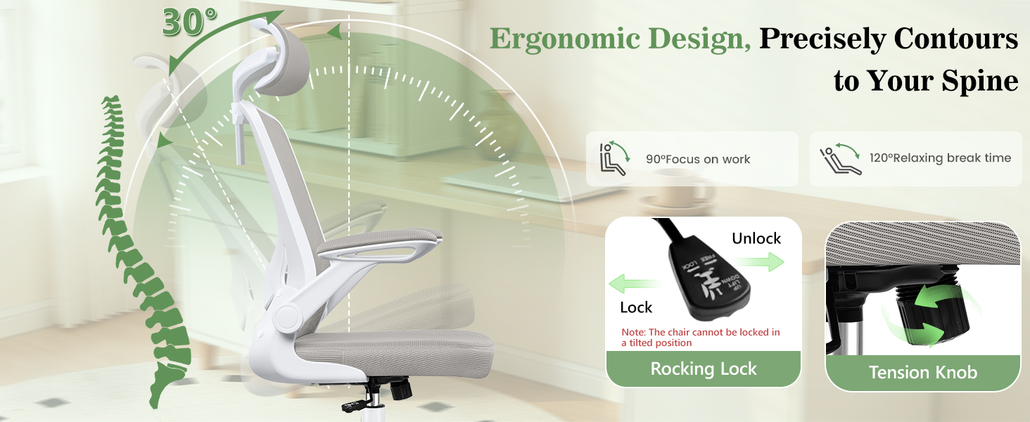 Breathable Mesh Office Chairs