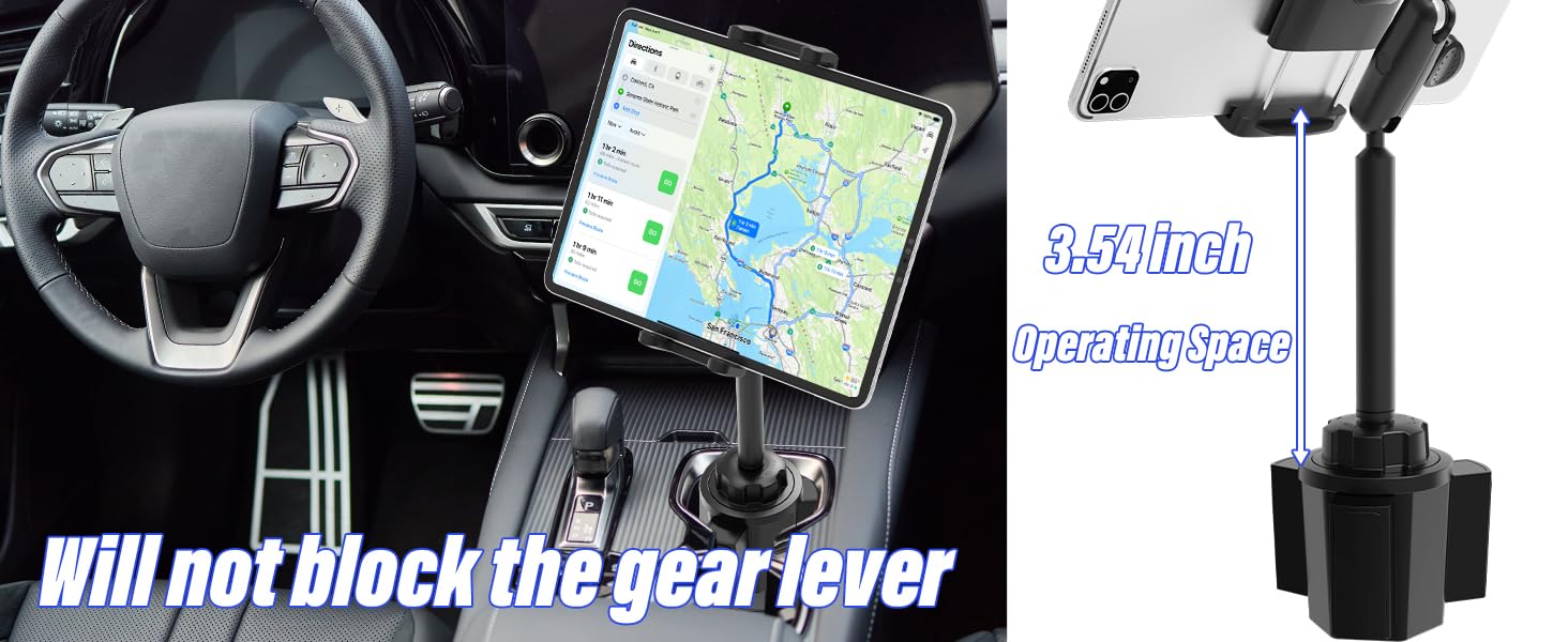 car cup tablet holder