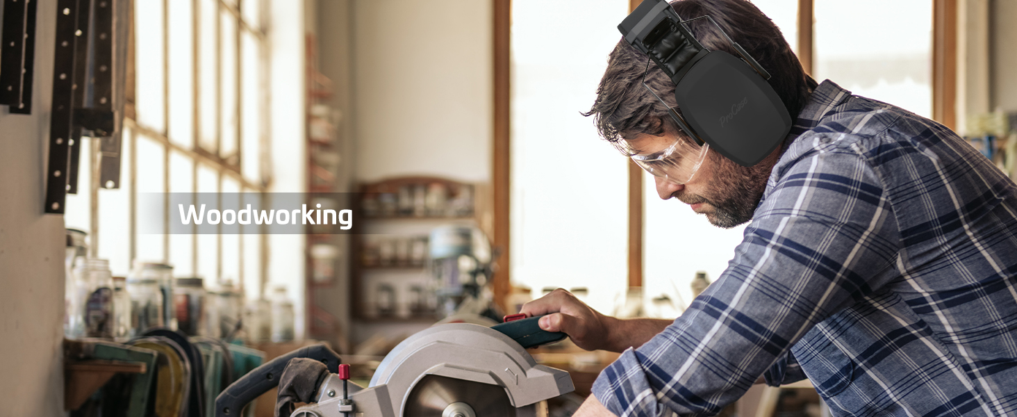 ProCase Noise Reduction Safety Ear Muffs