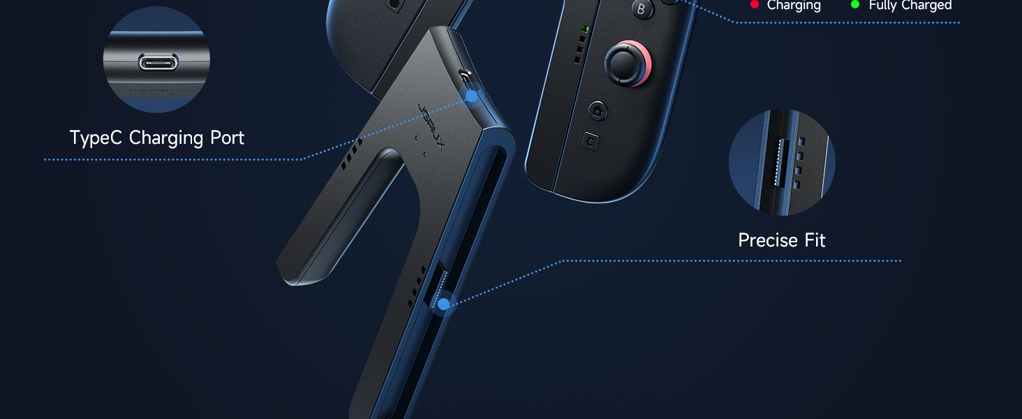 Switch 2 charging grip
