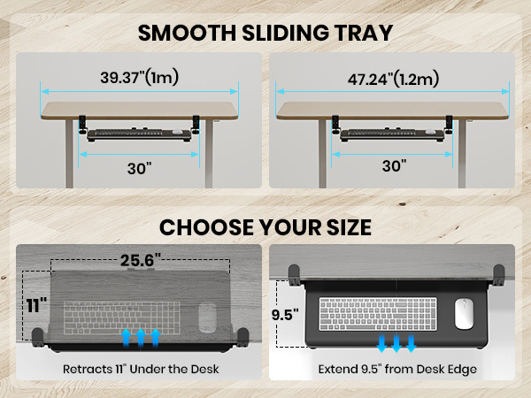 Keyboard Tray Under Desk