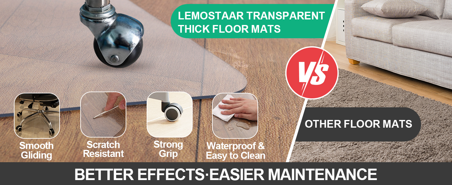 desk chair mat for hardwood floor