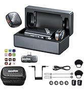 GODOX Cube-C Combo Kit2 Wireless Lavalier Microphone for iPhone/Android/Camera/PC/with USB-C Plug...