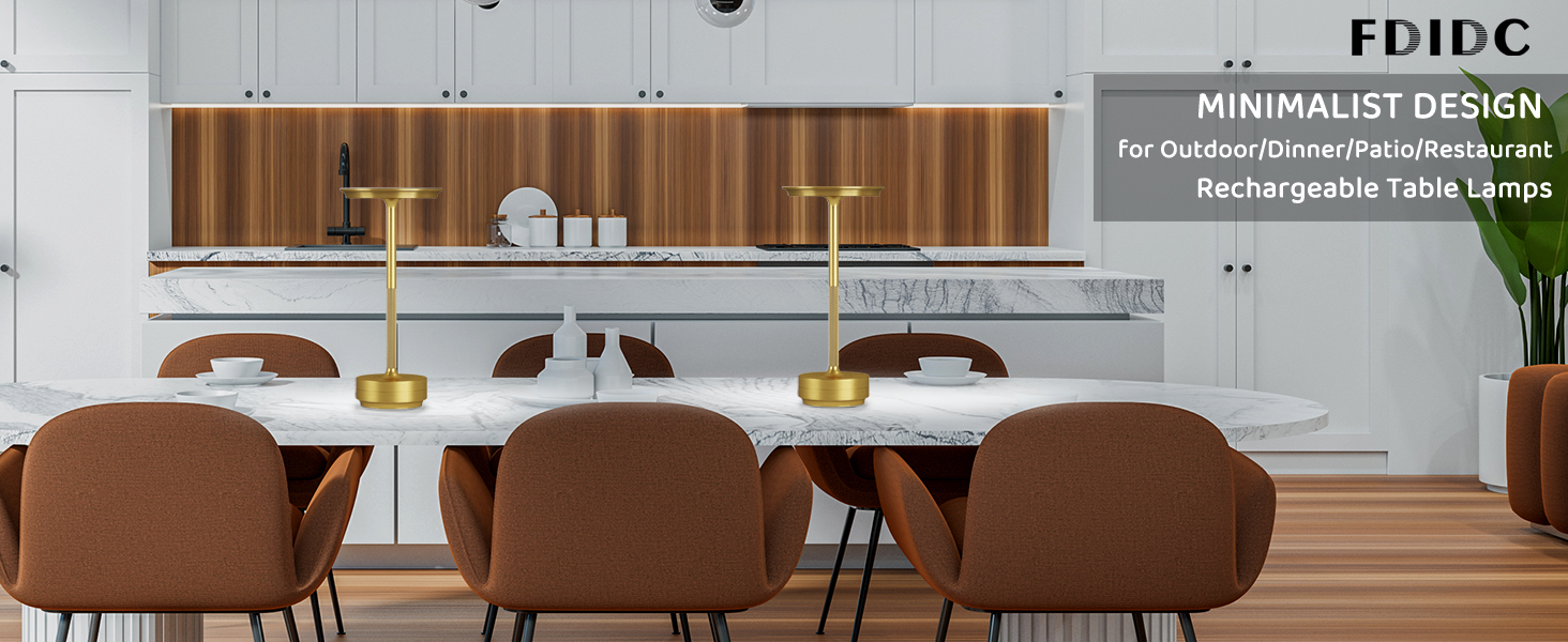  Rechargeable Cordless Table Lamps