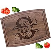 Gift for Women Personalized Cutting Board on Wedding Anniversary - Handmade Chopping Board with J...