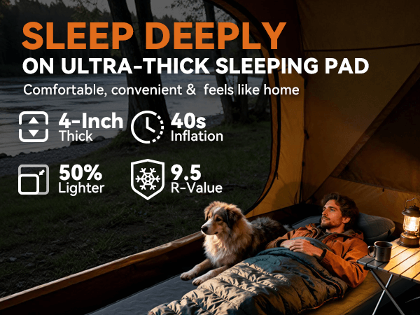 Self Inflating Sleeping Pad