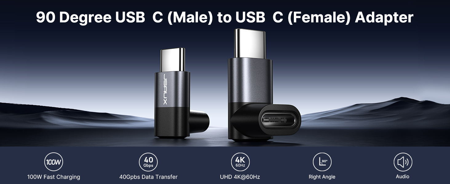 usb c male to usb c female adapter