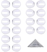Wisdompro Ear Tips for Airpods, 10 Pairs Ultra Thin Soft Silicone Anti-Slip Dust Proof Protective...