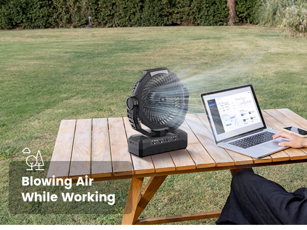 outside fan