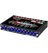 Taramps TEQ 7.4 Stereo 7-band Graphic Equalizer Car Audio Rca Input/Output, Auxiliary Gain, Fader...