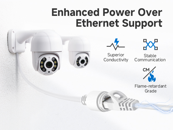 Cat 6 ethernet cable with 24 AWG copper wire for high-speed connectivity