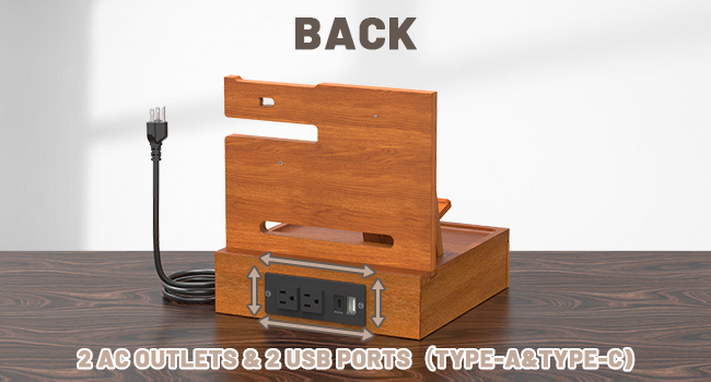 mens nightstand organizer