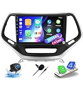 SIXTOP [8-Core 2+64G] Android Car Stereo for Jeep Cherokee 2013-2018 with Carplay Android Auto 59...