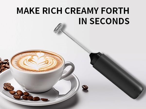 electric milk frother handheld