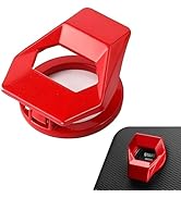 Ferianl Push Start Button Cover, Zinc Alloy Car Engine Start Stop Button Cover Protector, Motorcy...