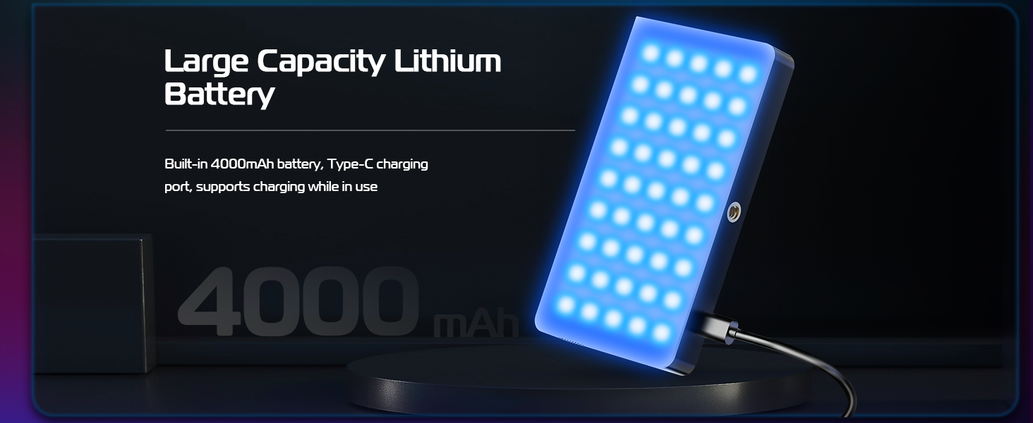 led light photography led portable light lumecube panel light