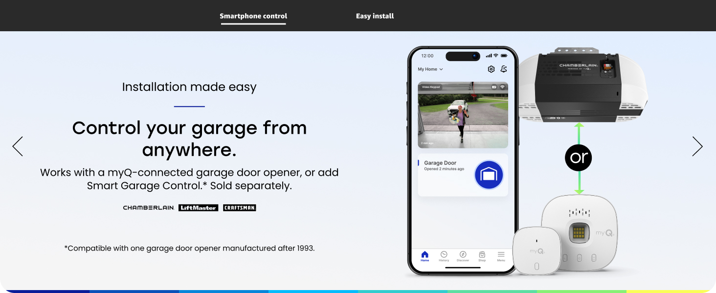 Control your garage from anywhere